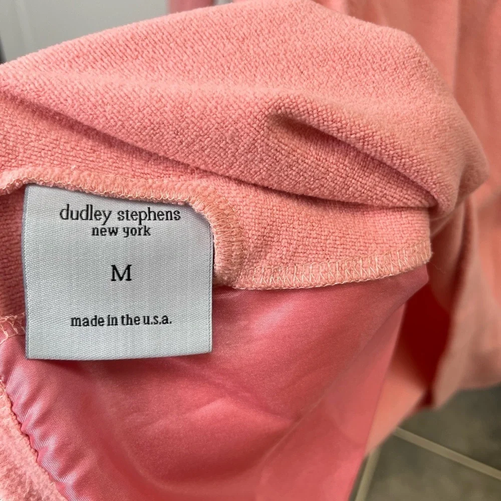 Dudley Stephens Cobble Hill Mock Turtleneck Peach Pink - Picture 3 of 5